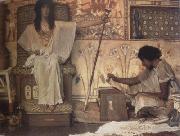 Joseph,Overseer of Pharaoh's Granaries (mk23) Alma-Tadema, Sir Lawrence